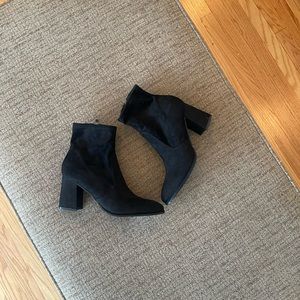 Black Heeled Ankle Boots